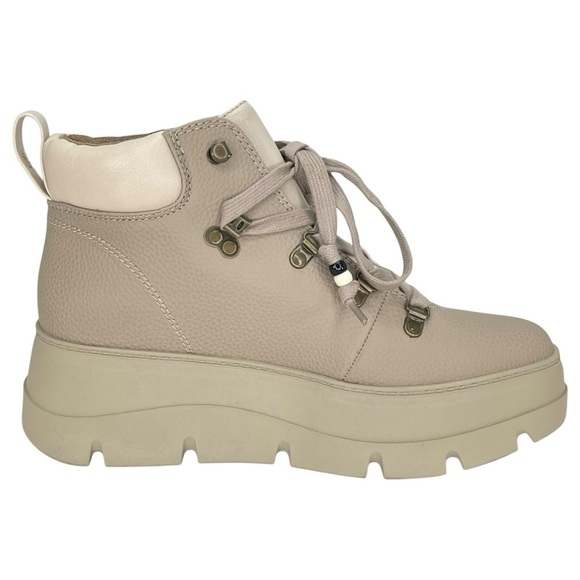 Zodiac Billie Tan Pebbled Faux Leather Lug Sole Womens Sneakers Size 10M - Picture 5 of 11